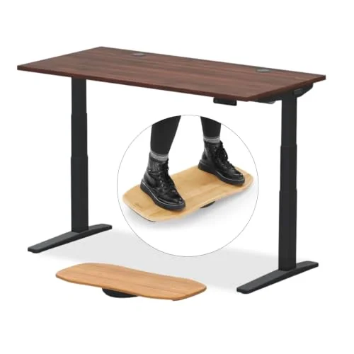 UPLIFT V3 2-Leg Walnut Standing Desk (60x30)