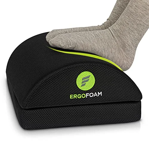 ErgoFoam Adjustable Under Desk Footrest