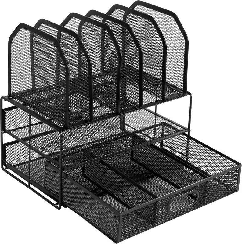 Amazon Basics Pen Holder and Desk Organizer