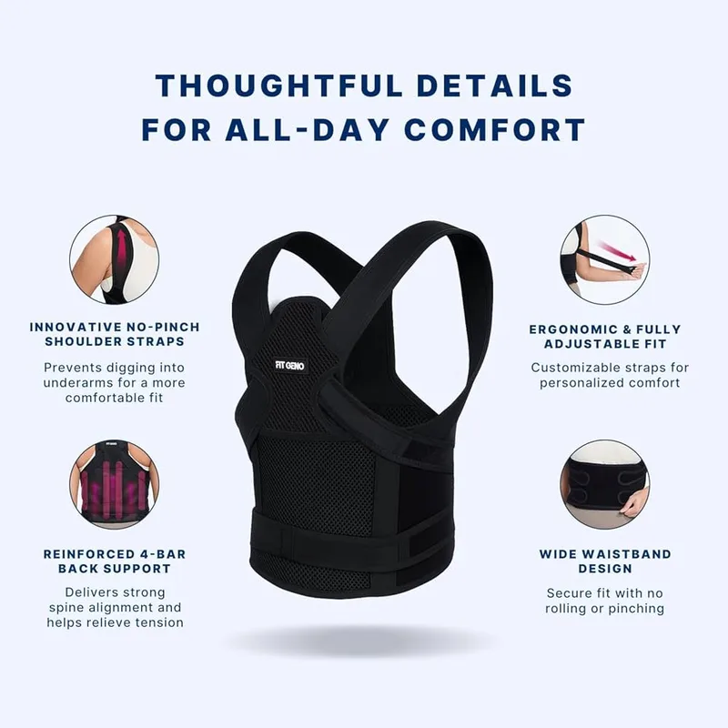 Fit Geno Full Back Posture Corrector