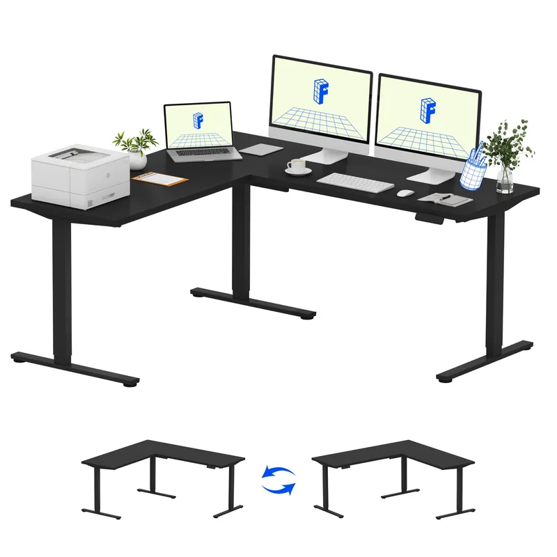 FlexiSpot Pro L-Shaped Electric Standing Desk