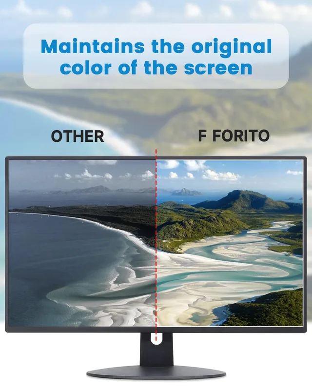 F FORITO 2-Pack 27 Inch Anti-Glare Matte Screen Protector