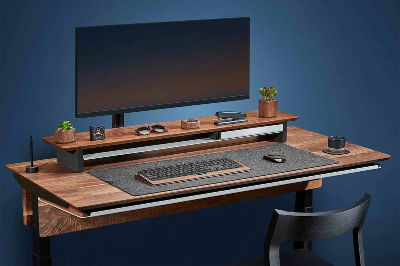 Grovemade Wood Desk Shelf Medium