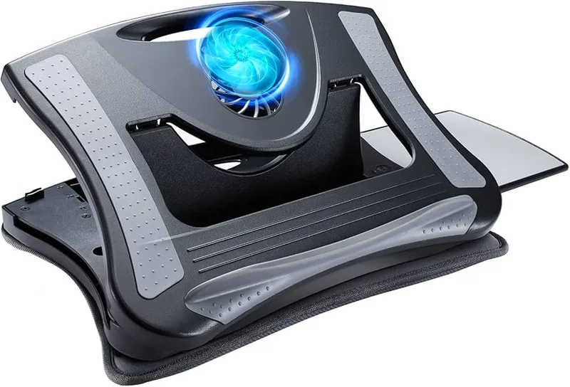 HUANUO Adjustable Lap Desk with Cooling Fans