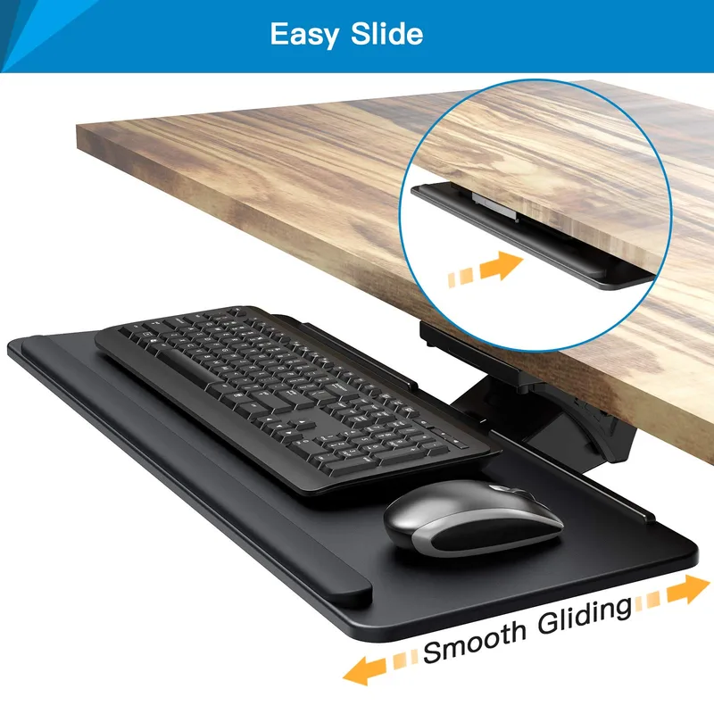 Best Keyboard Tray: HUANUO Adjustable