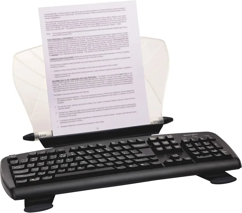 Kensington InSight InLine Copyholder with SmartFit