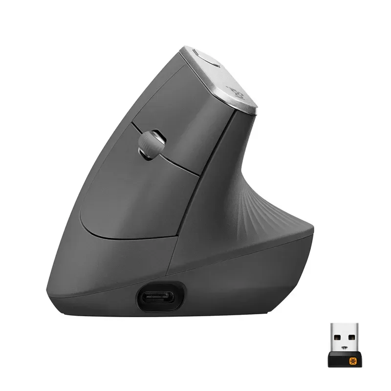 5. Logitech MX Vertical — Best Vertical Ergonomic