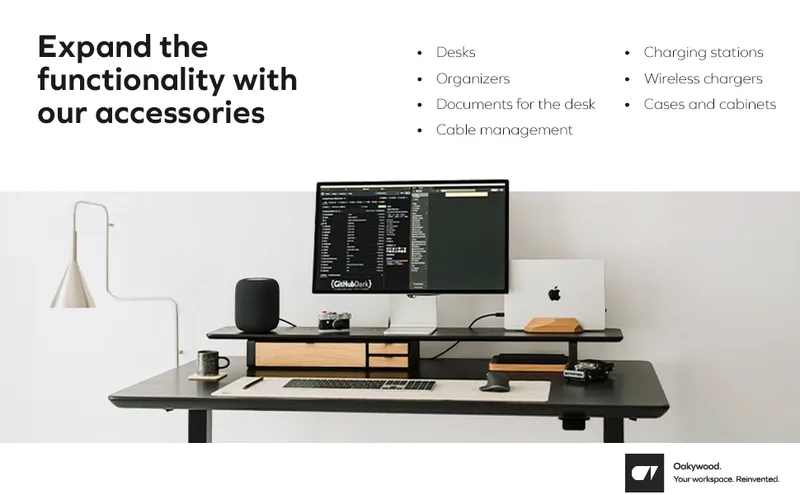 Oakywood Desk Shelf Mini