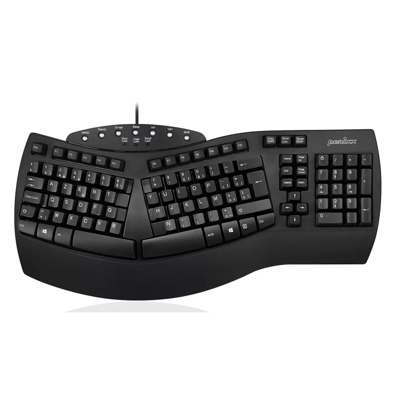 4. Split Keyboard Layout: Eliminate Ulnar Deviation