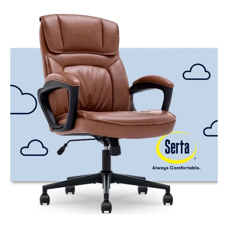 Serta Hannah Executive Leather Chair