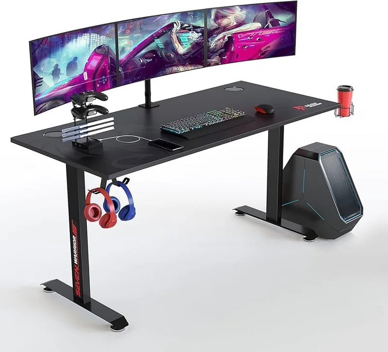 Seven Warrior 60-Inch Gaming Desk