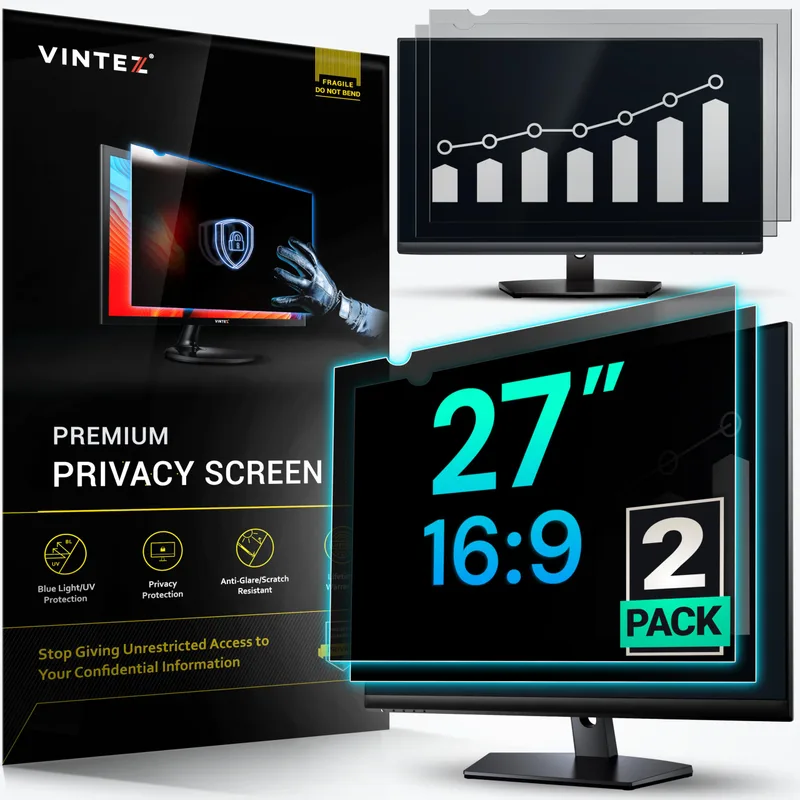 VINTEZ 27 Inch Privacy Screen Monitor Filter