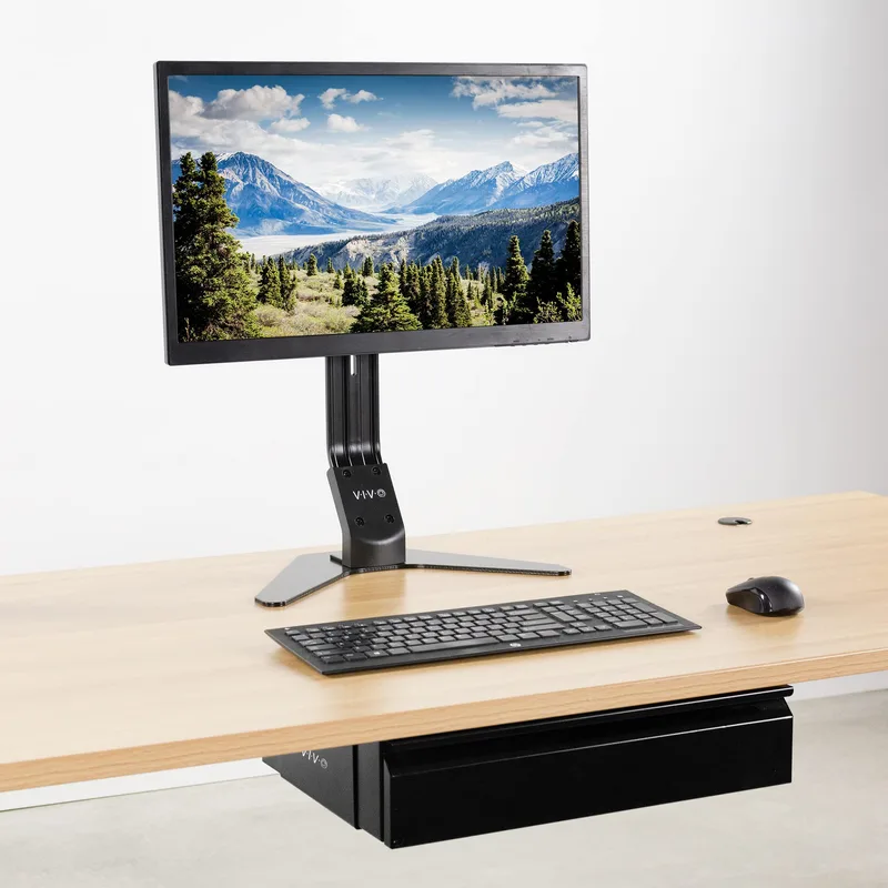 VIVO 18" Under Desk Slide-Out Drawer (DESK-AC03B)